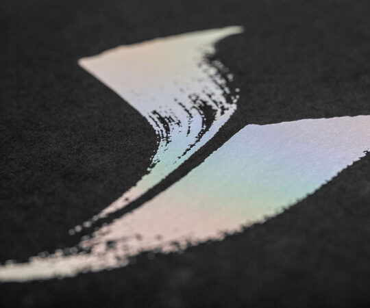 book cover foil embossing